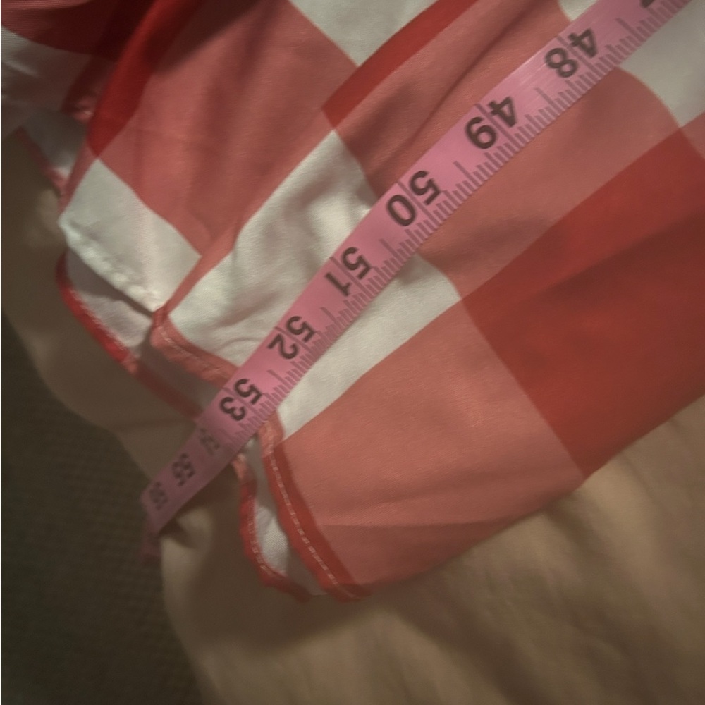 English Factory red gingham maxi dress nwot - Picture 8 of 8